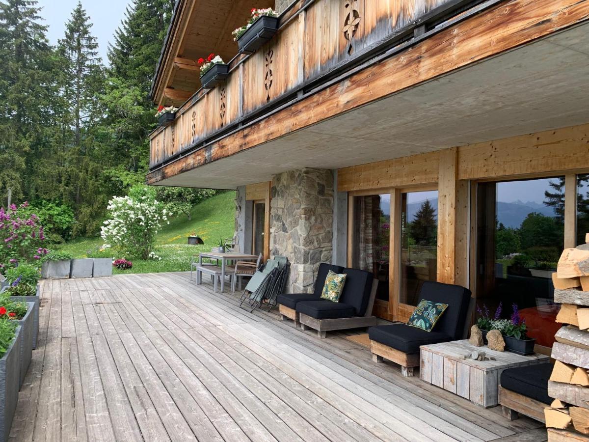 Chalet La Renarde Apartment Villars-sur-Ollon Exterior photo